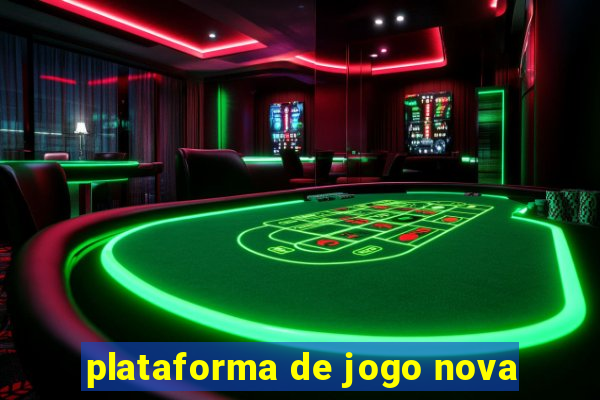 plataforma de jogo nova